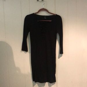 Tight black dress from forever 21